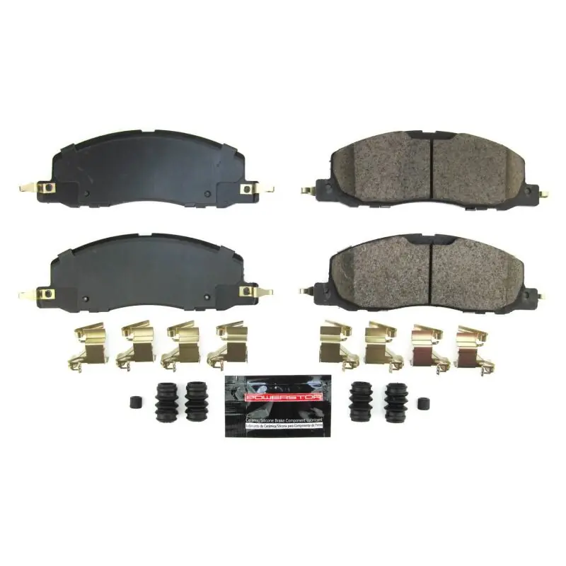 Power Stop 20-22 Ford Explorer Front Z23 Evo Sport Brake Pads w/Hardware | Graveyard Performance Professional Grade