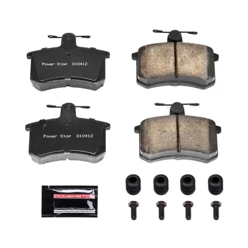 Low Price Power Stop 88-92 Audi 80 Rear Z23 Evolution Sport Brake Pads w/Hardware | Graveyard Performance