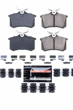 Fresh Stock Power Stop 10-13 Audi A3 Rear Z23 Evolution Sport Brake Pads w/Hardware | Graveyard Performance