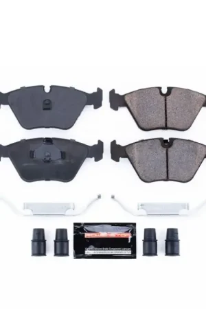 In Demand Power Stop 89-91 Audi 200 Front Z23 Evolution Sport Brake Pads w/Hardware | Graveyard Performance