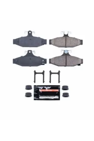 Weekend Sale Power Stop 87-97 Chevrolet Camaro Rear Z23 Evolution Sport Brake Pads w/Hardware | Graveyard Performance