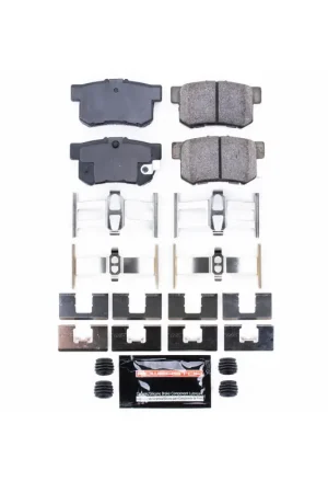Power Stop 97-99 Acura CL Rear Z23 Evolution Sport Brake Pads w/Hardware | Graveyard Performance Professional Grade