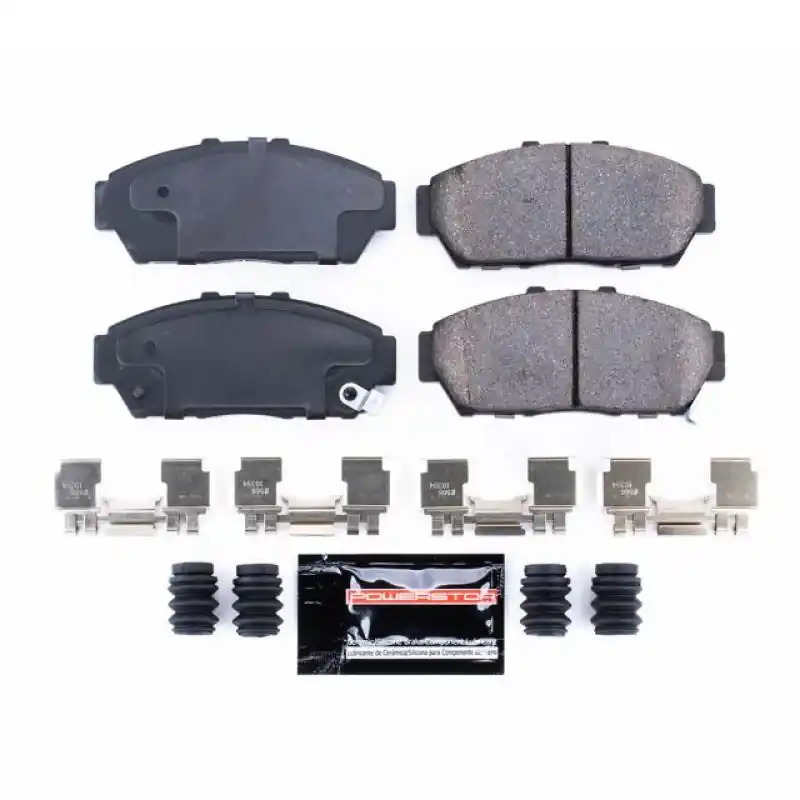 Power Stop 94-01 Acura Integra Front Z23 Evolution Sport Brake Pads w/Hardware | Graveyard Performance Fast Shipping