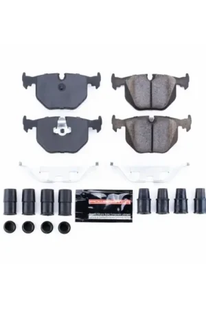 Power Stop 01-05 BMW 330Ci Rear Z23 Evolution Sport Brake Pads w/Hardware | Graveyard Performance High Quality