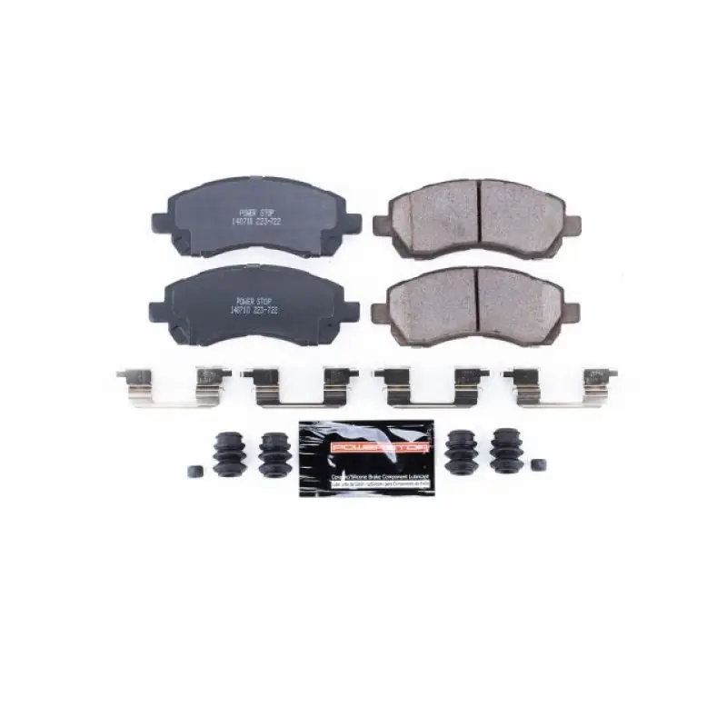 Deal Power Stop 97-01 Subaru Impreza Front Z23 Evolution Sport Brake Pads w/Hardware | Graveyard Performance