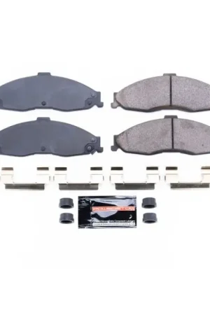 Free Delivery Power Stop 98-02 Chevrolet Camaro Front Z23 Evolution Sport Brake Pads w/Hardware | Graveyard Performance