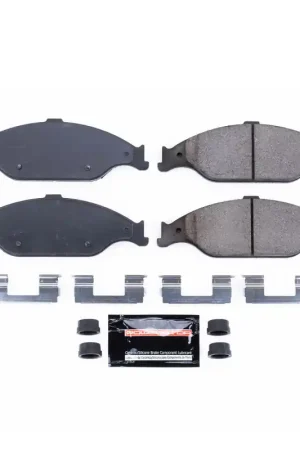 Sale Power Stop 99-04 Ford Mustang Front Z23 Evolution Sport Brake Pads w/Hardware | Graveyard Performance