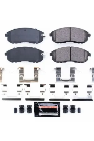 Power Stop 03-05 Infiniti G35 Front Z23 Evolution Sport Brake Pads w/Hardware | Graveyard Performance Latest
