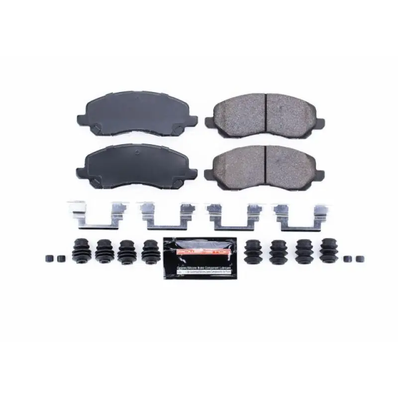 Direct From Manufacturer Power Stop 11-14 Chrysler 200 Front Z23 Evolution Sport Brake Pads w/Hardware | Graveyard Performance