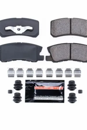 Power Stop 11-14 Chrysler 200 Rear Z23 Evolution Sport Brake Pads w/Hardware | Graveyard Performance Premium