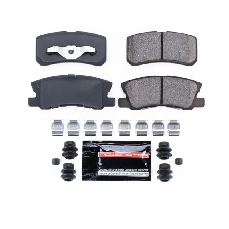 Power Stop 11-14 Chrysler 200 Rear Z23 Evolution Sport Brake Pads w/Hardware | Graveyard Performance Premium