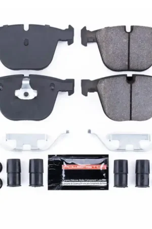 Worldwide Shipping Power Stop 2011 BMW 1 Series M Rear Z23 Evolution Sport Brake Pads w/Hardware | Graveyard Performance