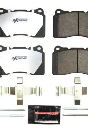 Premium Power Stop 17-21 Honda Civic Front Z26 Street Brake Pads w/Hardware | Graveyard Performance