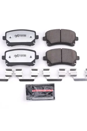 Direct From Manufacturer Power Stop 05-11 Audi A6 Quattro Rear Z26 Extreme Street Brake Pads w/Hardware | Graveyard Performance