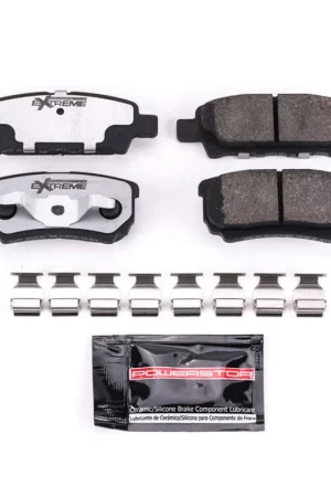 Power Stop 11-14 Chrysler 200 Rear Z26 Extreme Street Brake Pads w/Hardware | Graveyard Performance Limited Edition