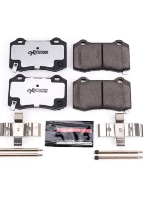 Next Day Delivery Power Stop 12-23 Dodge Charger Rear Z26 Extreme Street Brake Pads w/Hardware | Graveyard Performance