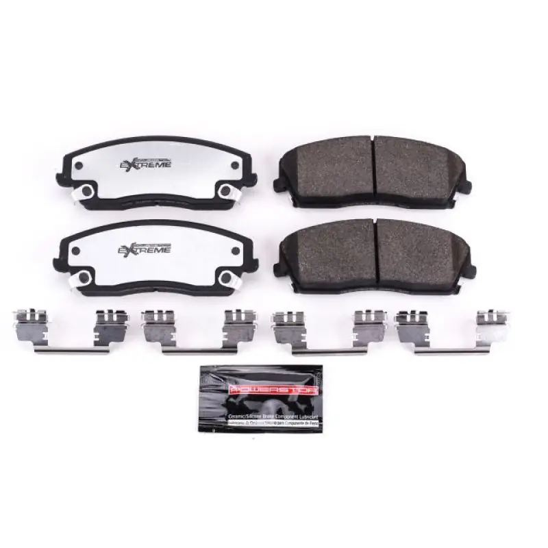 While Supplies Last Power Stop 05-19 Chrysler 300 Front Z26 Extreme Street Brake Pads w/Hardware | Graveyard Performance