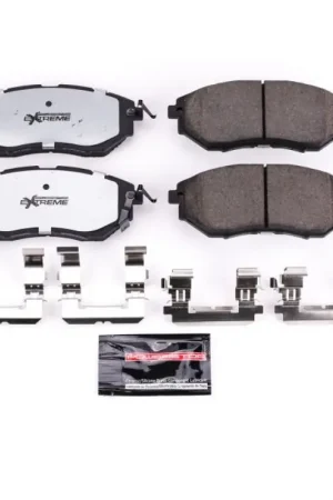Power Stop 06-07 Subaru B9 Tribeca Front Z26 Extreme Street Brake Pads w/Hardware | Graveyard Performance Don’t Miss Out