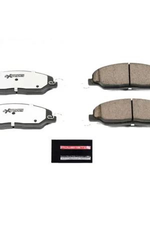 Grab Now Power Stop 05-10 Ford Mustang Front Z26 Extreme Street Brake Pads w/Hardware | Graveyard Performance