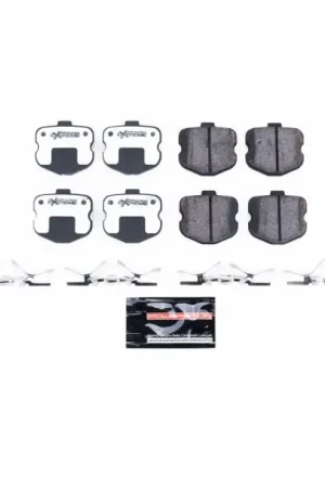 High Quality Power Stop 06-13 Chevrolet Corvette Rear Z26 Extreme Street Brake Pads w/Hardware | Graveyard Performance