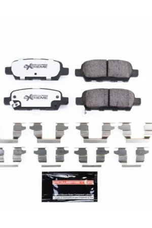 Power Stop 08-10 Infiniti EX35 Rear Z26 Extreme Street Brake Pads w/Hardware | Graveyard Performance While Supplies Last