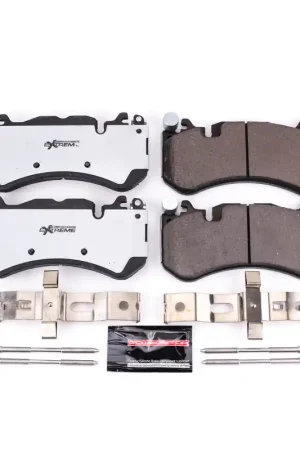 Power Stop 14-18 Audi RS7 Front Z26 Extreme Street Brake Pads w/Hardware | Graveyard Performance Professional Grade
