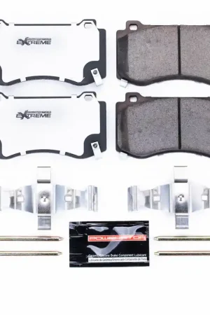 Genuine Power Stop 05-10 Chrysler 300 Front Z26 Extreme Street Brake Pads w/Hardware | Graveyard Performance