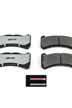 Power Stop 13-14 Ford Mustang Front Z26 Extreme Street Brake Pads w/Hardware | Graveyard Performance Discount