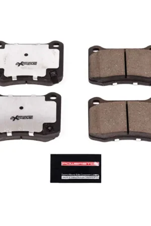 Power Stop 08-14 Lexus IS F Rear Z26 Extreme Street Brake Pads w/Hardware | Graveyard Performance One Day Deal