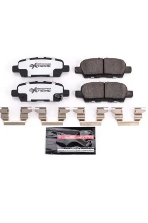 Best Choice Power Stop 11-12 Infiniti EX35 Rear Z26 Extreme Street Brake Pads w/Hardware | Graveyard Performance