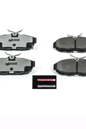 Power Stop 11-14 Ford Mustang Rear Z26 Extreme Street Brake Pads w/Hardware | Graveyard Performance Weekend Sale