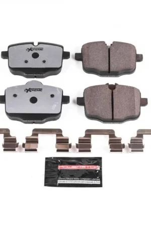 Power Stop 2017 BMW 530i Rear Z26 Extreme Street Brake Pads w/Hardware | Graveyard Performance Top Rated