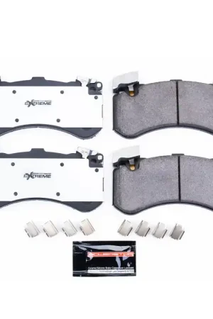 Power Stop 16-18 Audi A7 Quattro Front Z26 Extreme Street Brake Pads w/Hardware | Graveyard Performance Limited Offer