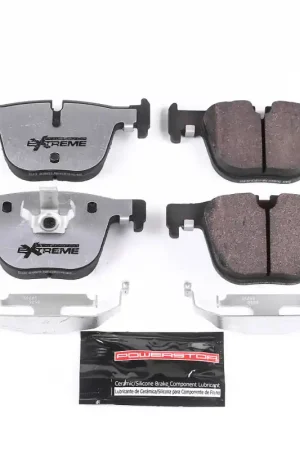 Authentic Power Stop 2016 BMW 328i Rear Z26 Extreme Street Brake Pads w/Hardware | Graveyard Performance