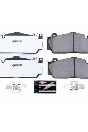 Power Stop 15-18 BMW M3 Front Z26 Extreme Street Brake Pads w/Hardware | Graveyard Performance Warranty Included