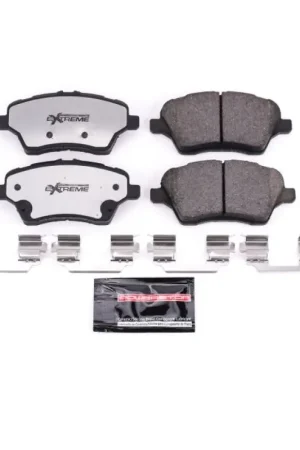 Power Stop 14-19 Ford Fiesta Front Z26 Extreme Street Brake Pads w/Hardware | Graveyard Performance New Release