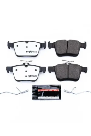 Flash Sale Power Stop 15-19 Audi A3 Rear Z26 Extreme Street Brake Pads w/Hardware | Graveyard Performance