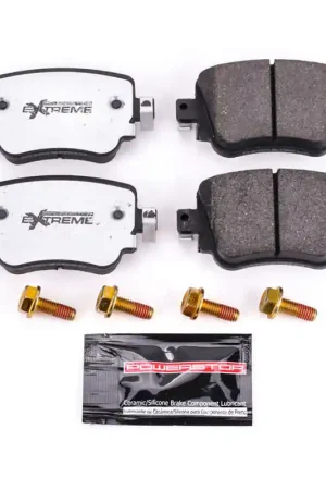 Power Stop 16-18 Audi Q3 Rear Z26 Extreme Street Brake Pads w/Hardware | Graveyard Performance Free Returns
