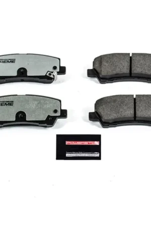 Super Sale Power Stop 15-19 Ford Mustang Rear Z26 Extreme Street Brake Pads w/Hardware | Graveyard Performance