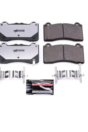 Limited Time Power Stop 16-18 Ford Focus Front Z26 Extreme Street Brake Pads w/Hardware | Graveyard Performance