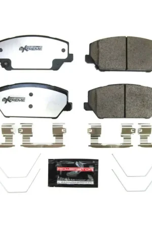 Power Stop 19-21 Hyundai Veloster N Front Z26 Street Brake Pads w/Hardware | Graveyard Performance Price Cut
