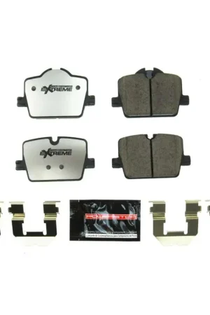 Warranty Included Power Stop 2019 BMW 330i Rear Z26 Extreme Street Brake Pads w/Hardware | Graveyard Performance