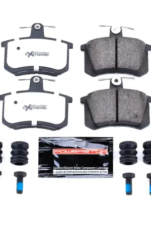 Place Order Power Stop 88-92 Audi 80 Rear Z26 Extreme Street Brake Pads w/Hardware | Graveyard Performance
