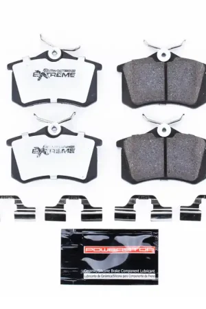 Power Stop 10-13 Audi A3 Rear Z26 Extreme Street Brake Pads w/Hardware | Graveyard Performance Buy Today