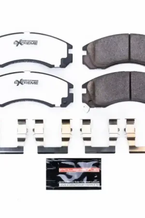 Power Stop 91-96 Dodge Stealth Front Z26 Extreme Street Brake Pads w/Hardware | Graveyard Performance Instant Buy