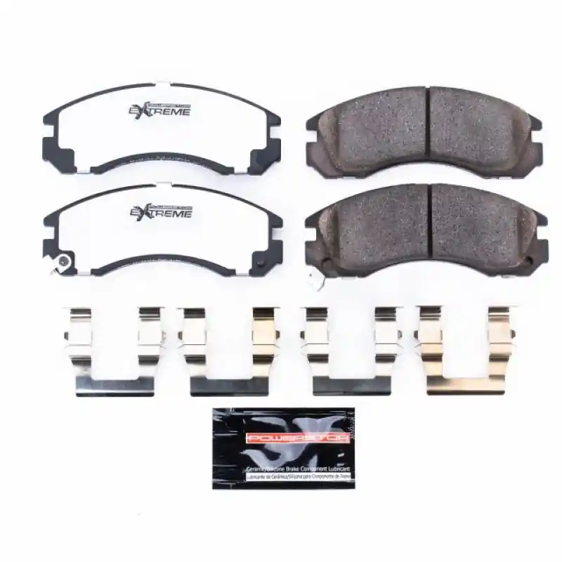 Power Stop 91-96 Dodge Stealth Front Z26 Extreme Street Brake Pads w/Hardware | Graveyard Performance Instant Buy