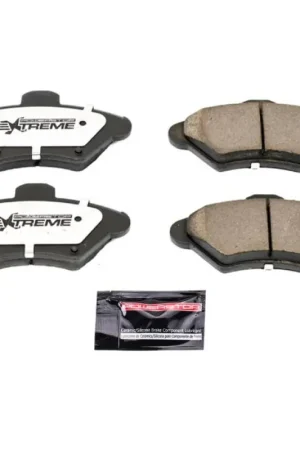 Power Stop 94-98 Ford Mustang Front Z26 Extreme Street Brake Pads w/Hardware | Graveyard Performance Free Shipping