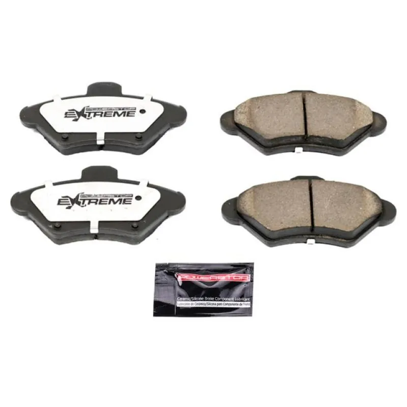 Power Stop 94-98 Ford Mustang Front Z26 Extreme Street Brake Pads w/Hardware | Graveyard Performance Free Shipping