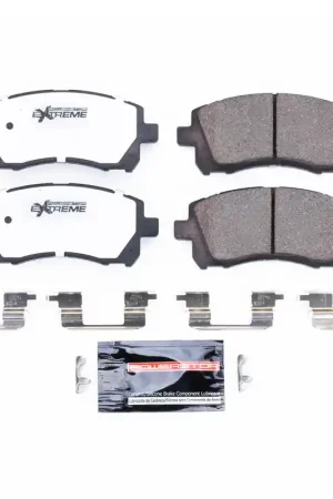 Power Stop 98-02 Subaru Forester Front Z26 Extreme Street Brake Pads w/Hardware | Graveyard Performance Viral