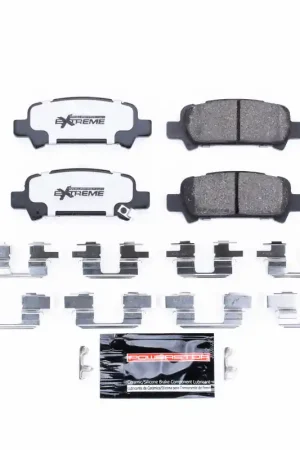 Price Cut Power Stop 03-06 Subaru Baja Rear Z26 Extreme Street Brake Pads w/Hardware | Graveyard Performance